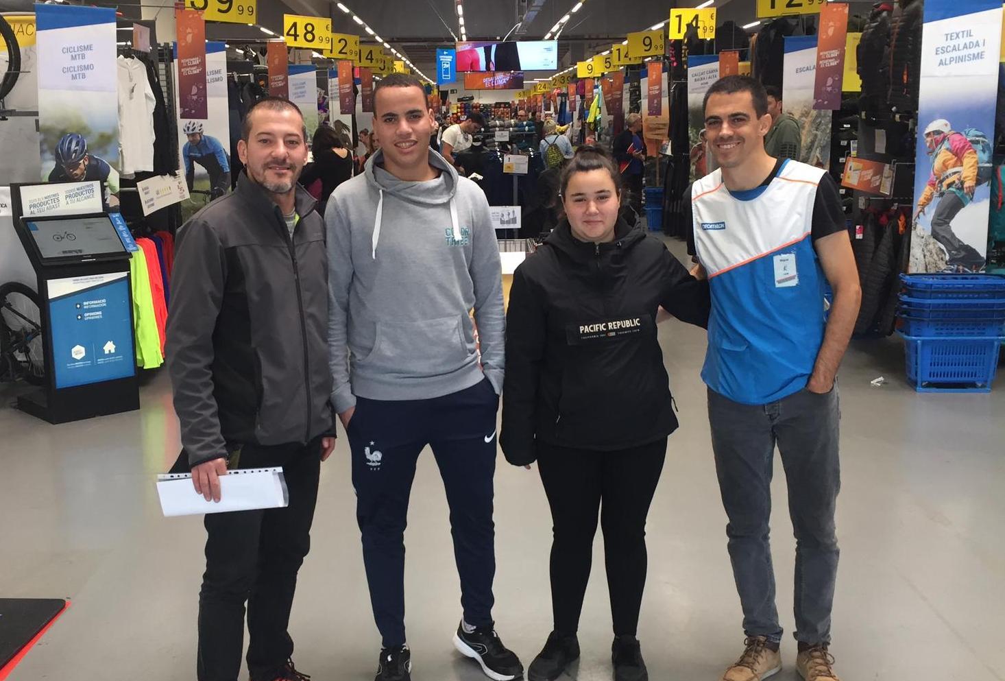 Visita al Decathlon Manresa